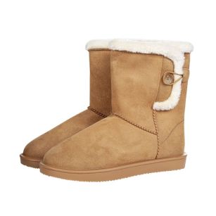 HKM Buty Davos Button Fur, kolor kamel