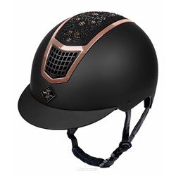 FAIR PLAY Kask Quantinum Chic 2.0 Rosegold, kolor czarny