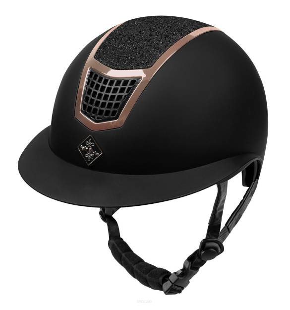 FAIR PLAY Kask Quantinum Eclipse Rosegold W-V, kolor czarny