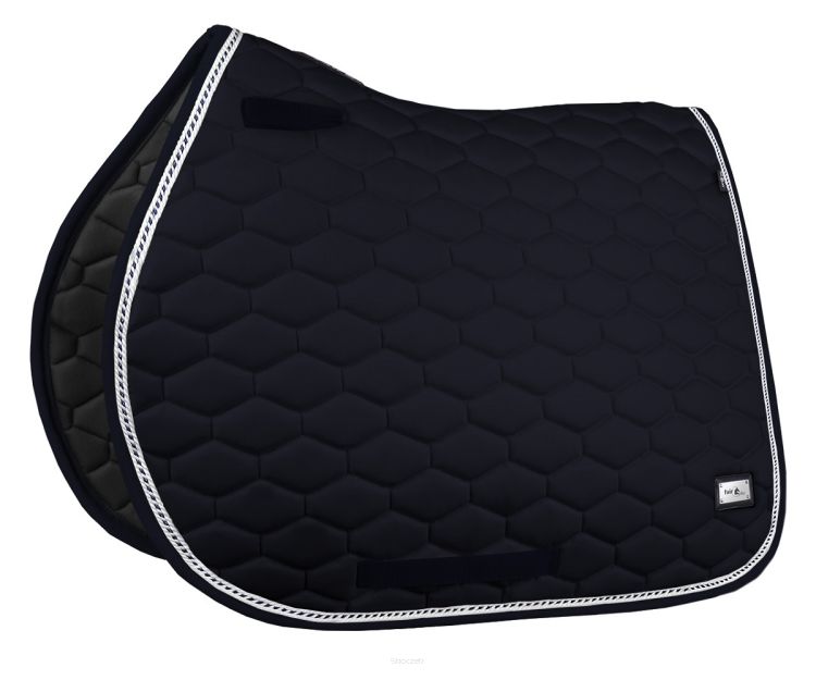 FAIR PLAY Czaprak Hexagon czarny VS