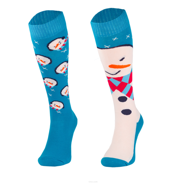 COMODO Podkolanówki Funny Design Soft - Snowman