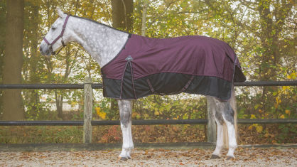 QHP Derka padokowa Collection, 0 g, podszycie polarowe, kolor Wine Red