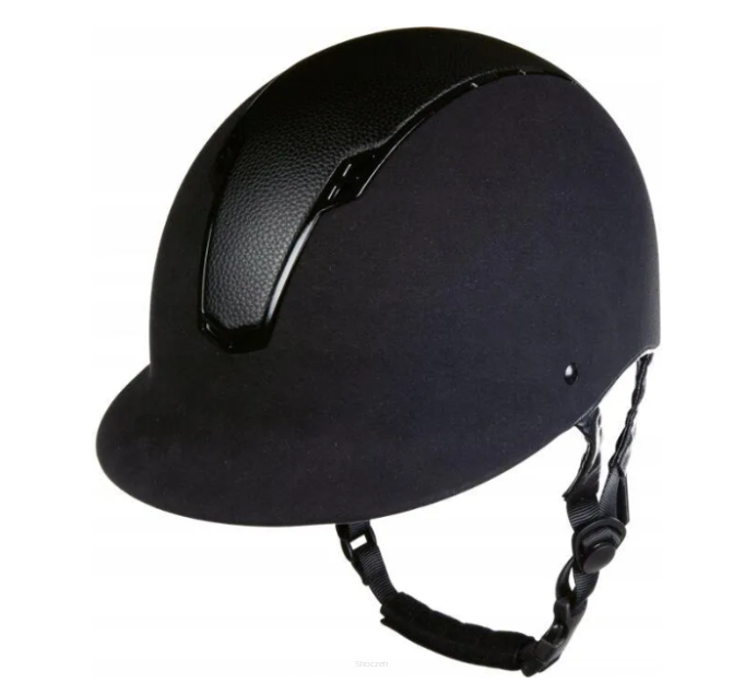 OUTLET HKM Kask Wien Style, kolor czarny/czarny