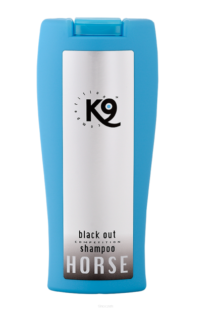 K9 HORSE Szampon dla koni karych Black Out Shampoo 300 ml