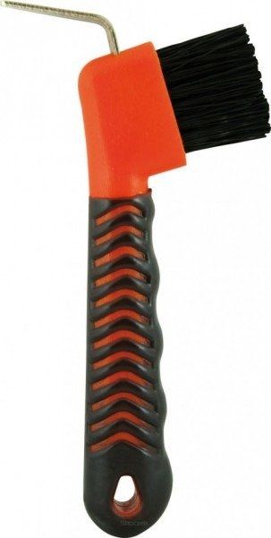 YORK Kopystka z gumowaną rączką, pomarańczowo-brązowa