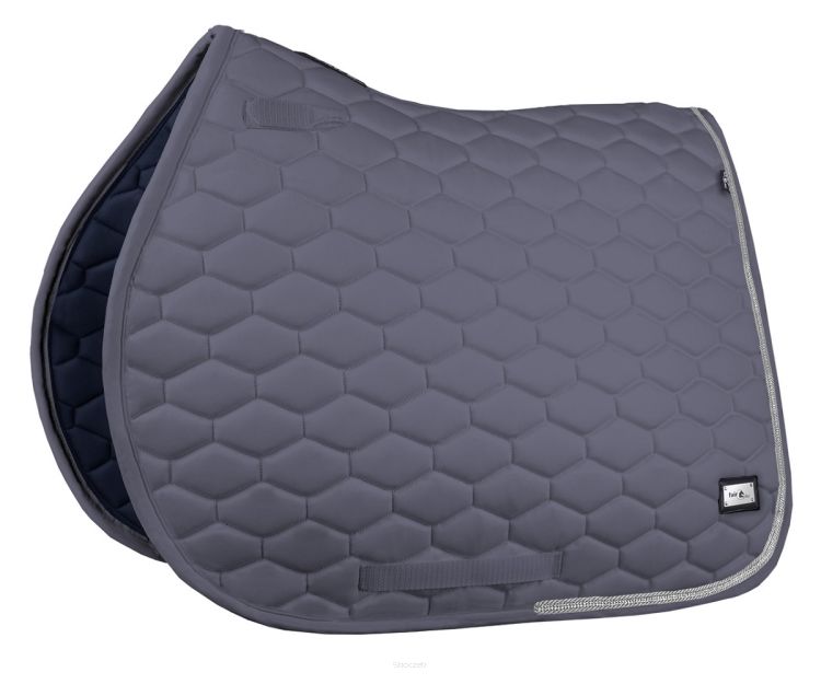 FAIR PLAY Czaprak Hexagon Crystal szary VS