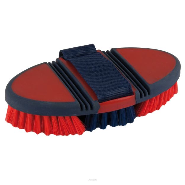 YORK Szczotka Axel Flexi, kolor granatowo-czerwony