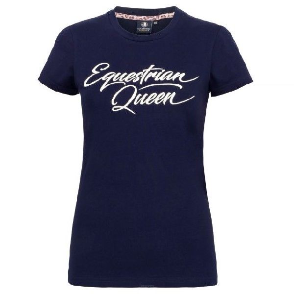 EQUESTRIAN QUEEN Koszulka Avery SS22, kolor granatowy