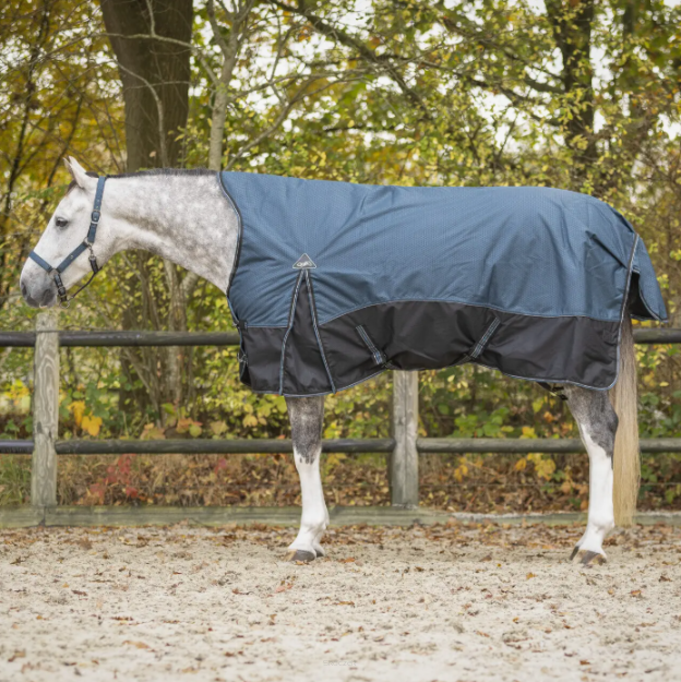 QHP Derka padokowa Collection z przedłużoną szyją, 150 g, kolor Mystic Blue